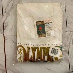 Vintage Atlanta 1996 Olympics Shirt New Sealed In Bag